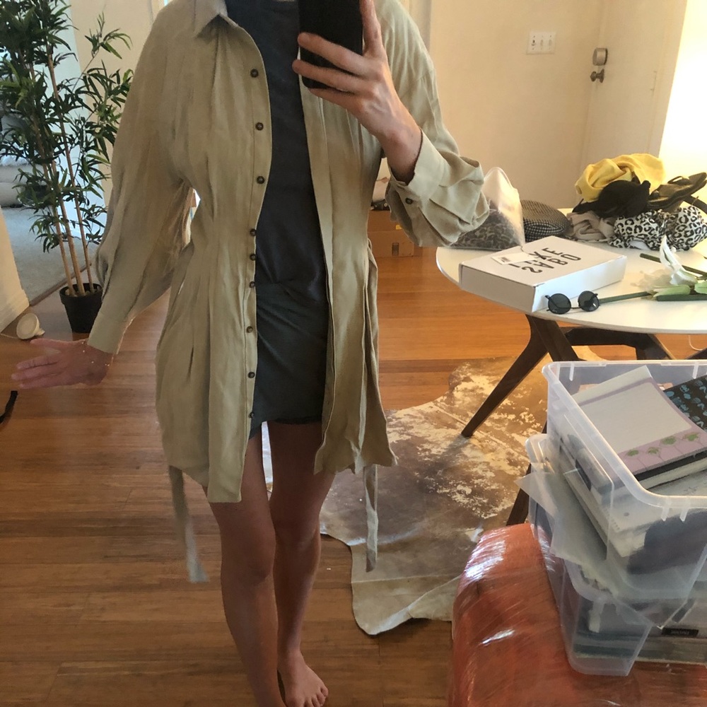 Luxury dress trench Sabo skirt ❤️🥰 NWT